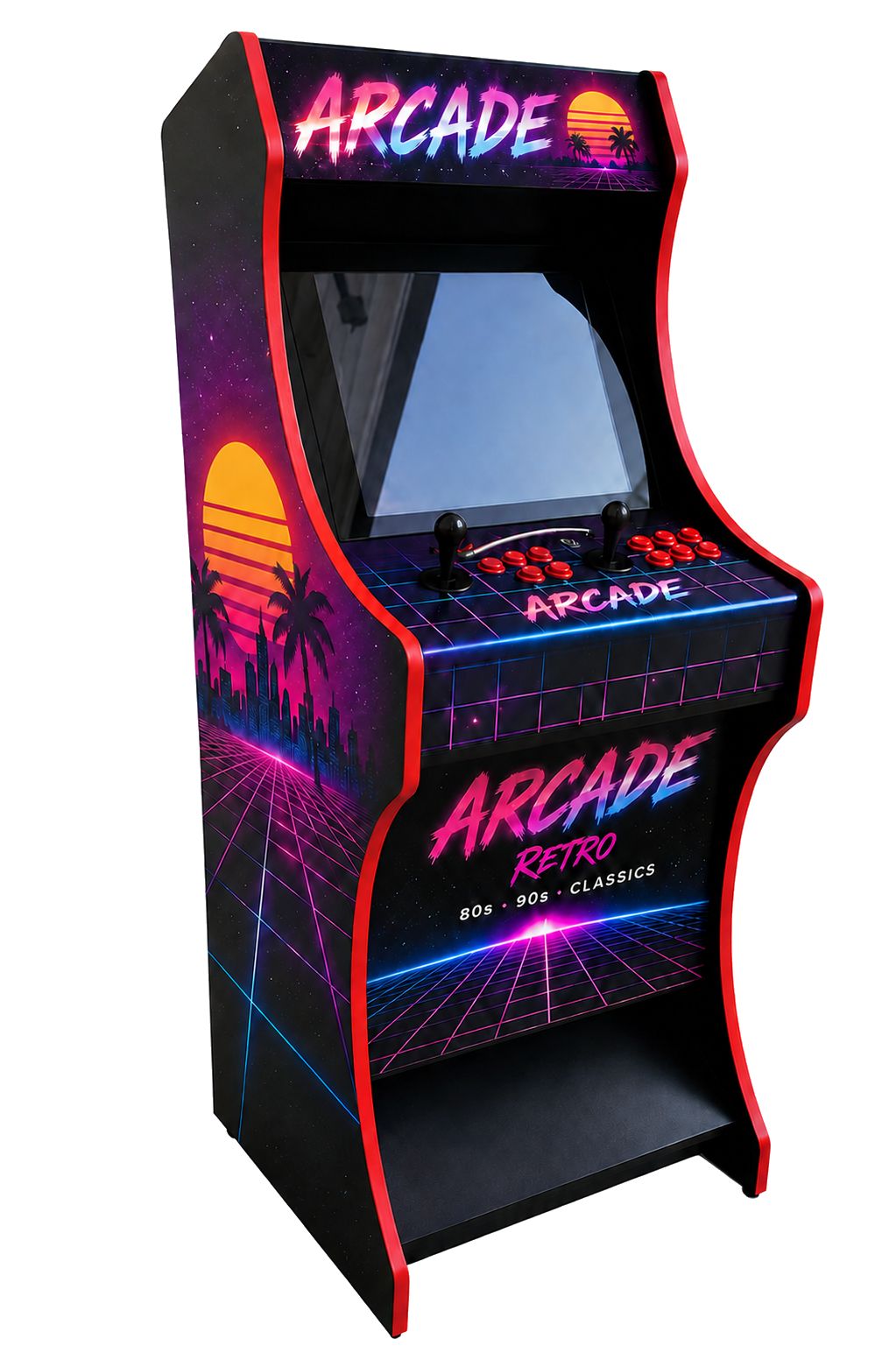 Handcrafted arcade cabinet